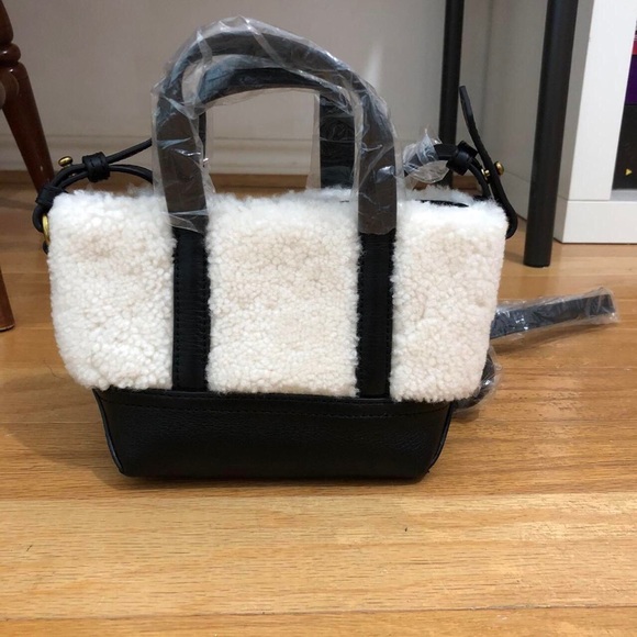 Mini shearling purse - Picture 1 of 7